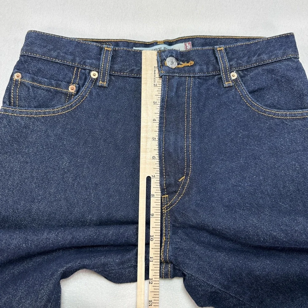 Vintage Levi's 517 Jeans Mens 30x32 Blue Bootcut Dark Wash Denim Classic Y2K A2